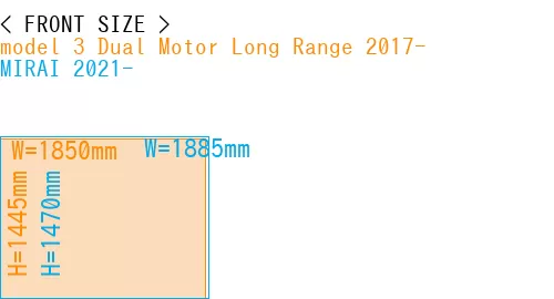 #model 3 Dual Motor Long Range 2017- + MIRAI 2021-
